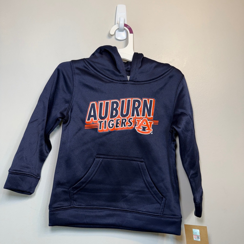 Rivalry Threads Auburn Tigers Navy Blue Hoodie Sweatshirt Toddler Size 3T NWT